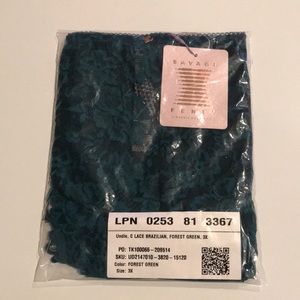 💚Savage x Fenty Floral Lace Brazilian undies  3x💚